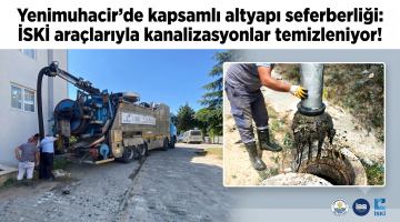 Yenimuhacir’de İSKİ desteğiyle kapsamlı çalışma