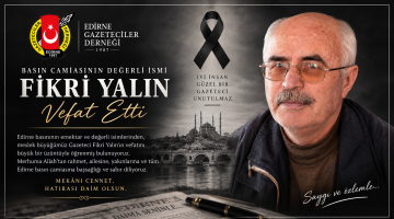 EGD’ den Gazeteci Fikri Yalın’ın vefat nedeniyle açıklama