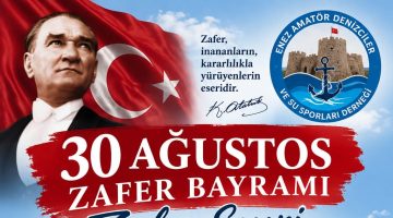 Enez’de zafer seyri coşkusu: “Bayrağını alan sahile gelsin”