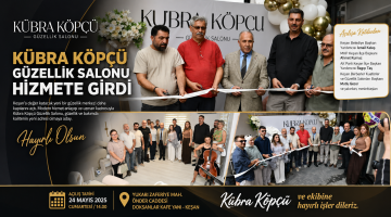 Kübra Köpçü Güzellik Salonu hizmete girdi