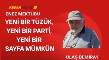 YENİ BİR TÜZÜK, YENİ BİR PARTİ, YENİ BİR SAYFA MÜMKÜN