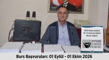 Yusuf Kılıç’tan Burs çağrısı