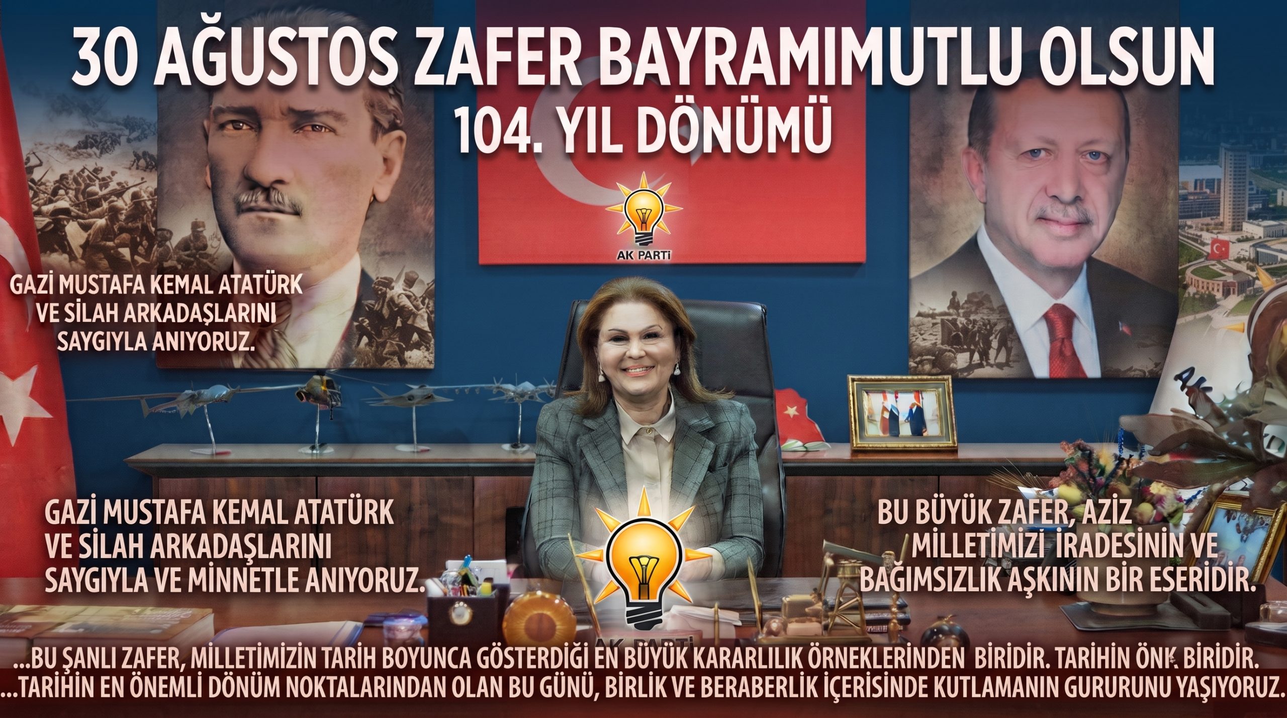 Belgin İba’dan 30 Ağustos açıklaması