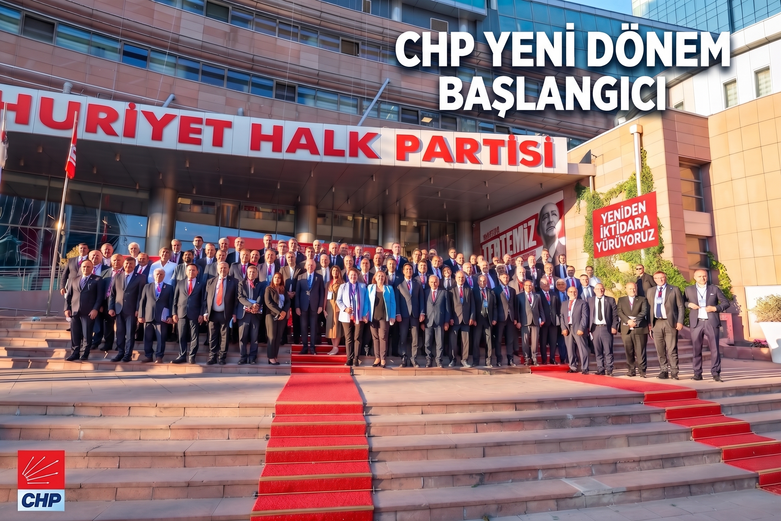 Cumhuriyet Halk Partisi buradadır, yeniden yola çıkıyoruz!”