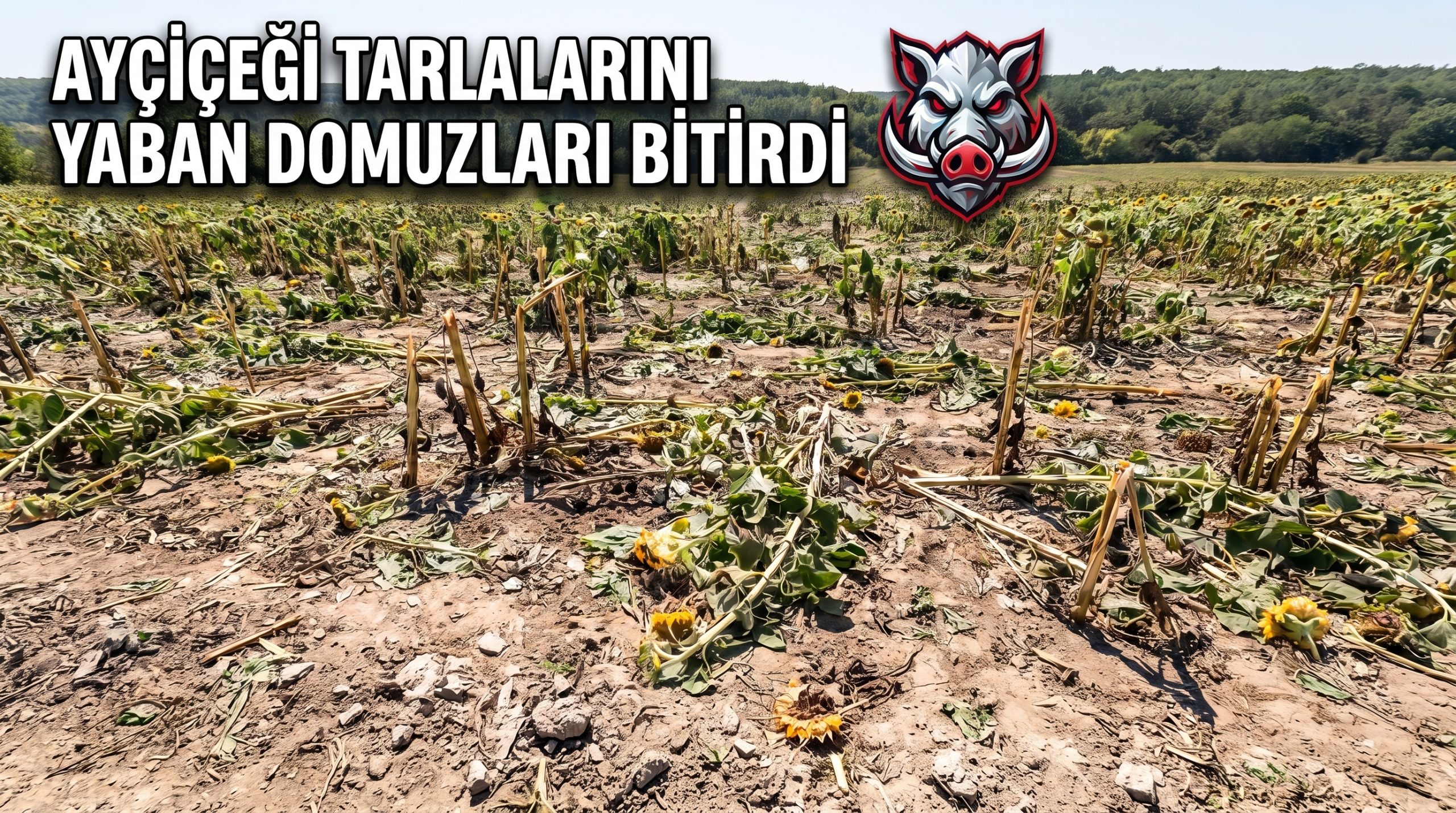 Çamlıca’da üreticilerin domuz kabusu