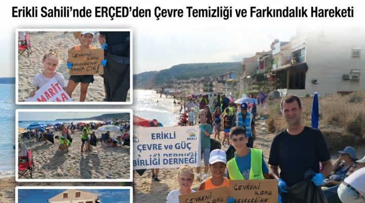 ERÇED’den çevre temizliği ve farkındalık hareketi