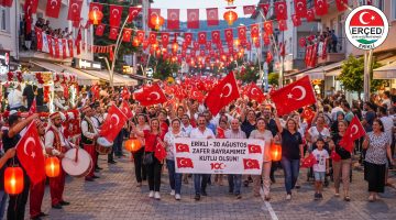 Erikli’de 30 Ağustos Coşkusu