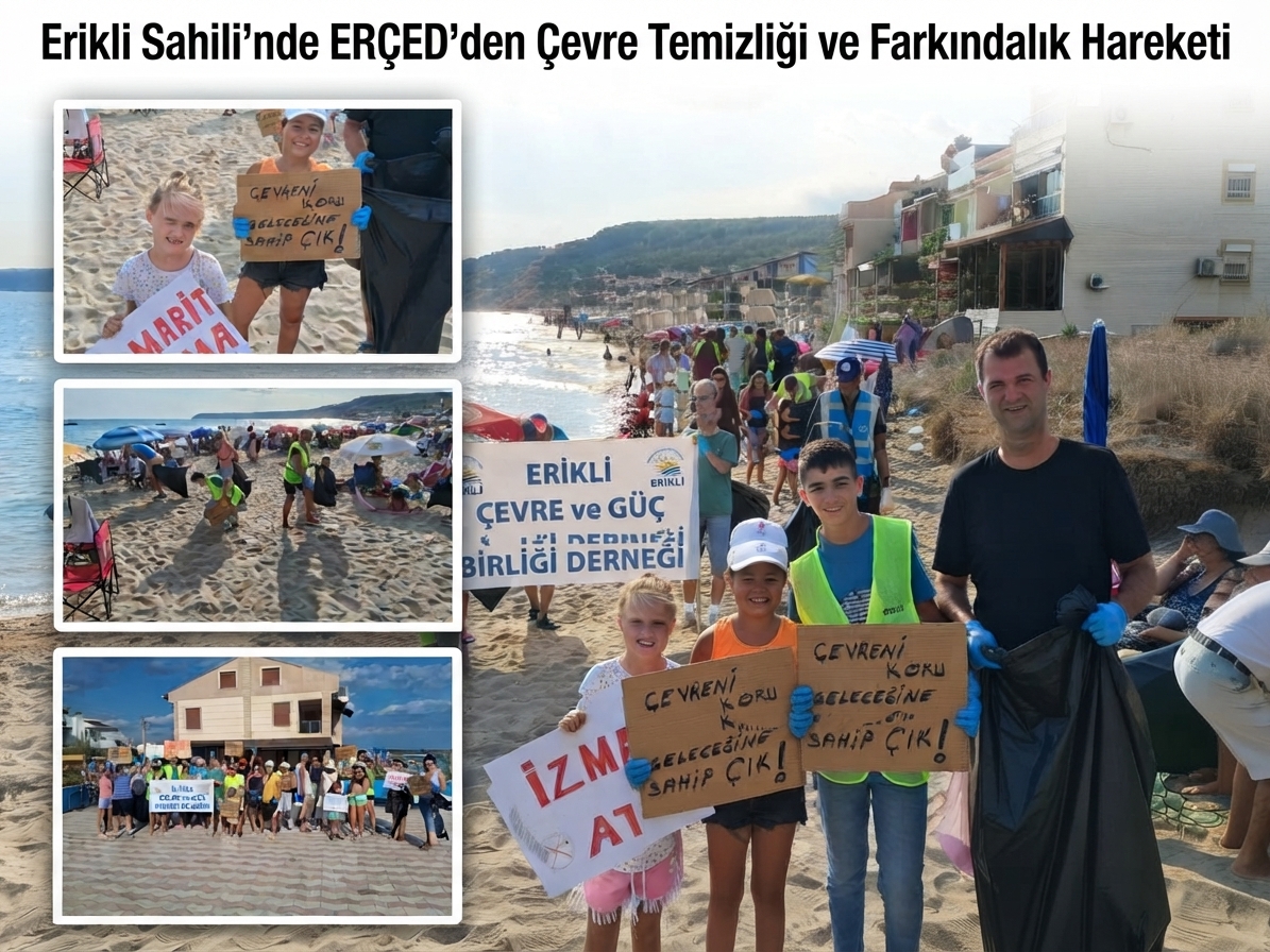 ERÇED’den çevre temizliği ve farkındalık hareketi