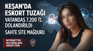 Sahte escort sitesi tuzağına düşen vatandaş dolandırıldı