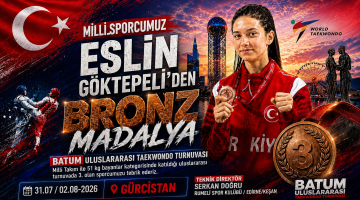Eslin’den Gürcistan’da bronz madalya