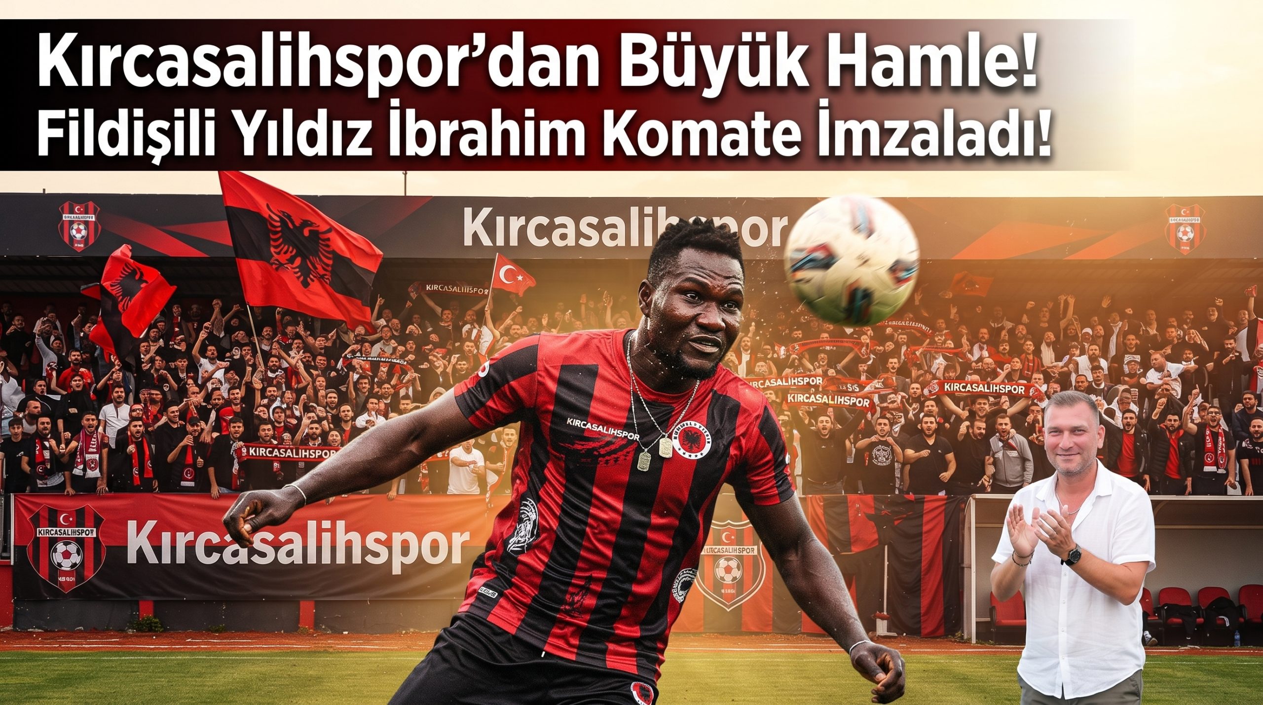 Kırcasalihspor, İbrahim Komate ile anlaştı