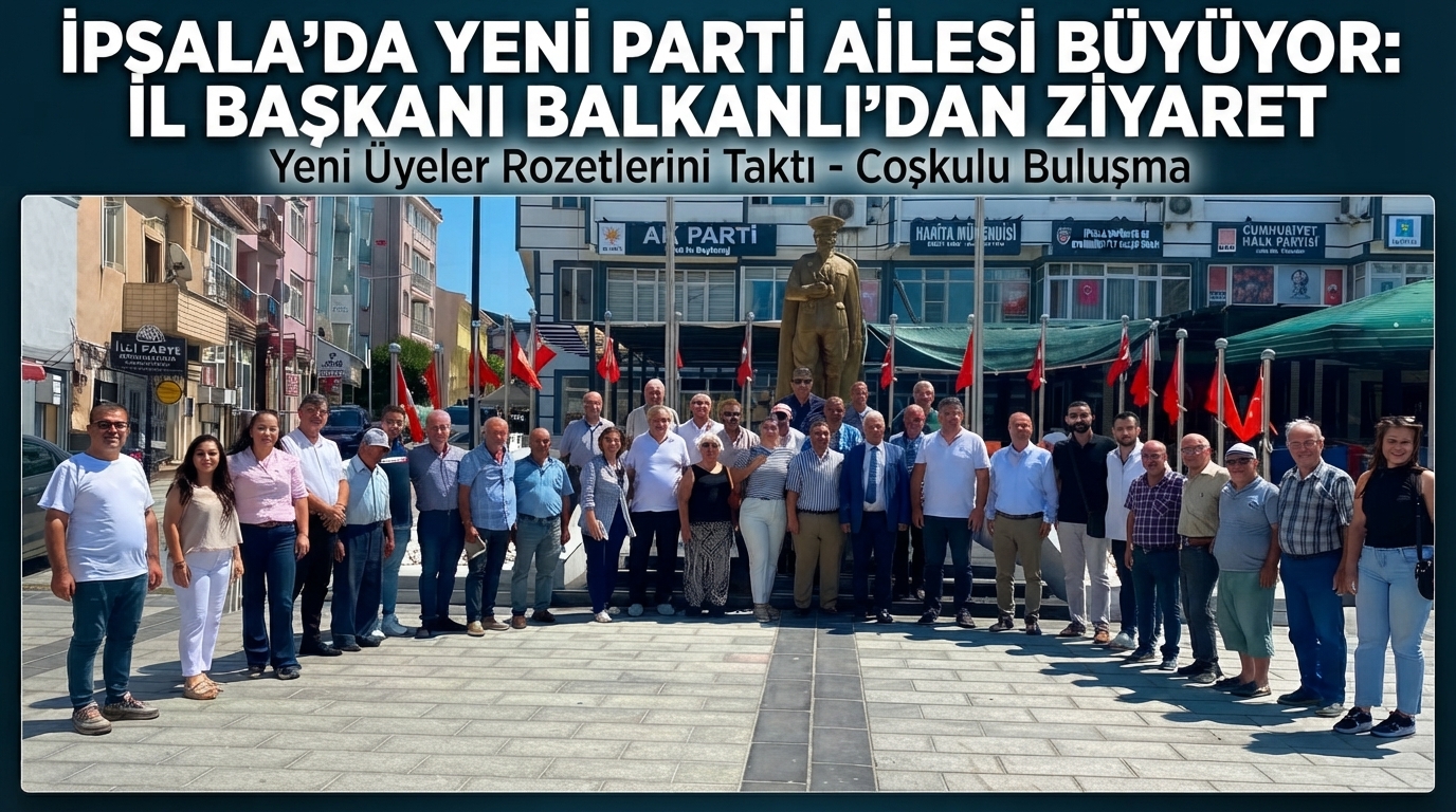 İpsala’da Yeni Parti ailesi büyüyor