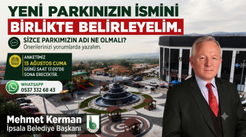 İpsala’da yeni parkın adını halk belirleyecek!