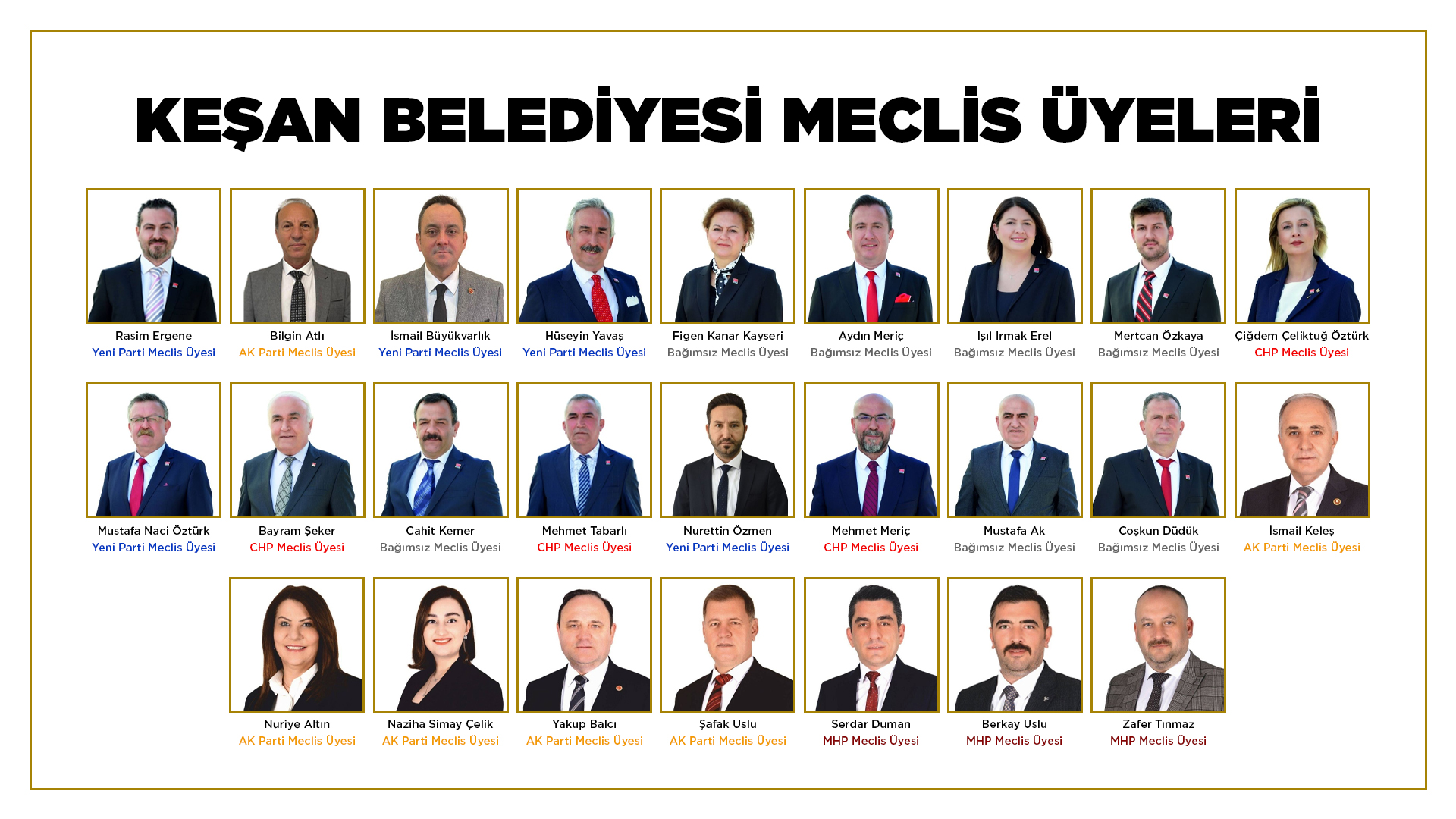Haberimiz ses getirdi: Belediye Meclis listesi güncellendi