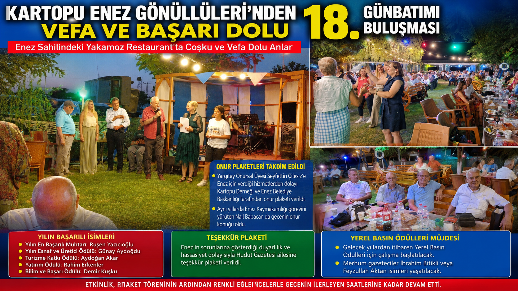18.Günbatımı Buluşması gerçekleşti