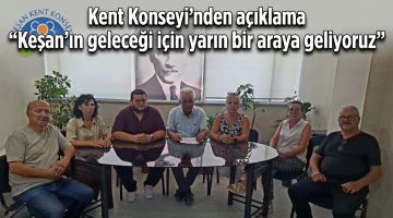 “Keşan’ın geleceği için yarın bir araya geliyoruz”