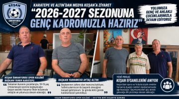 Keşan İdmanyurdu’ndan Medya Keşan’a ziyaret
