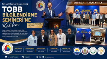Keşan ve İpsala’dan TOBB Seminerine katılım