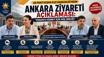 AK Parti’den Ankara ziyareti açıklaması