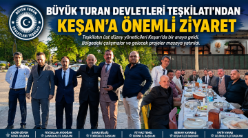 Büyük Turan Devletleri Teşkilatı’ndan Keşan’a önemli ziyaret