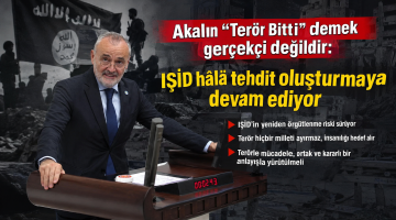 Akalın: “Terör Bitti” demek gerçekçi değildir