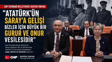 Yontar, Atatürk’ün Saray’a gelişinin yıldönümünü kutladı