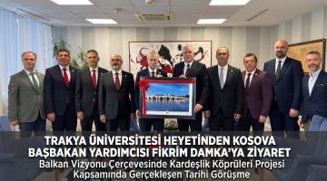 Kosova Başbakan Yardımcısı Fikrim Damka’ya ziyaret