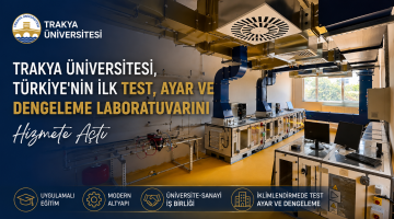 Trakya Üniversitesi’nde bir ilk