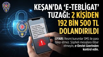2 Kişi 192 bin 500 TL dolandırıldı
