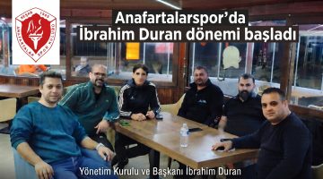 Anafartalarspor’da İbrahim Duran dönemi başladı