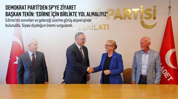Demokrat Parti’den SP İl Başkanlığı’na ziyaret