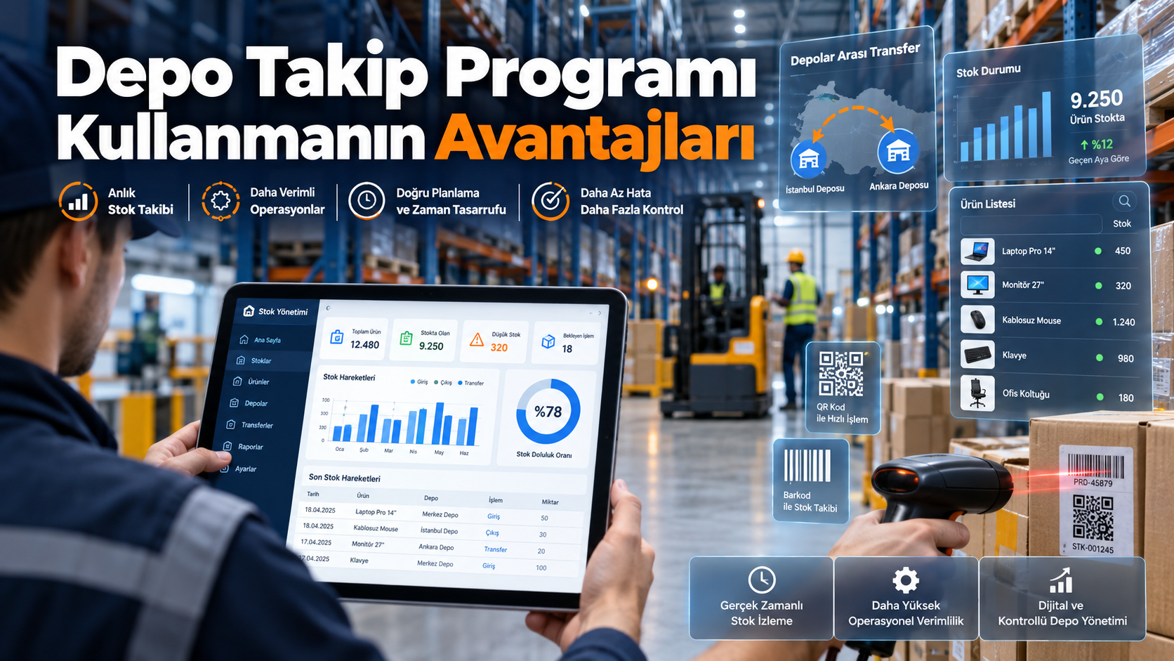 Depo Takip Programı Kullanmanın Avantajları