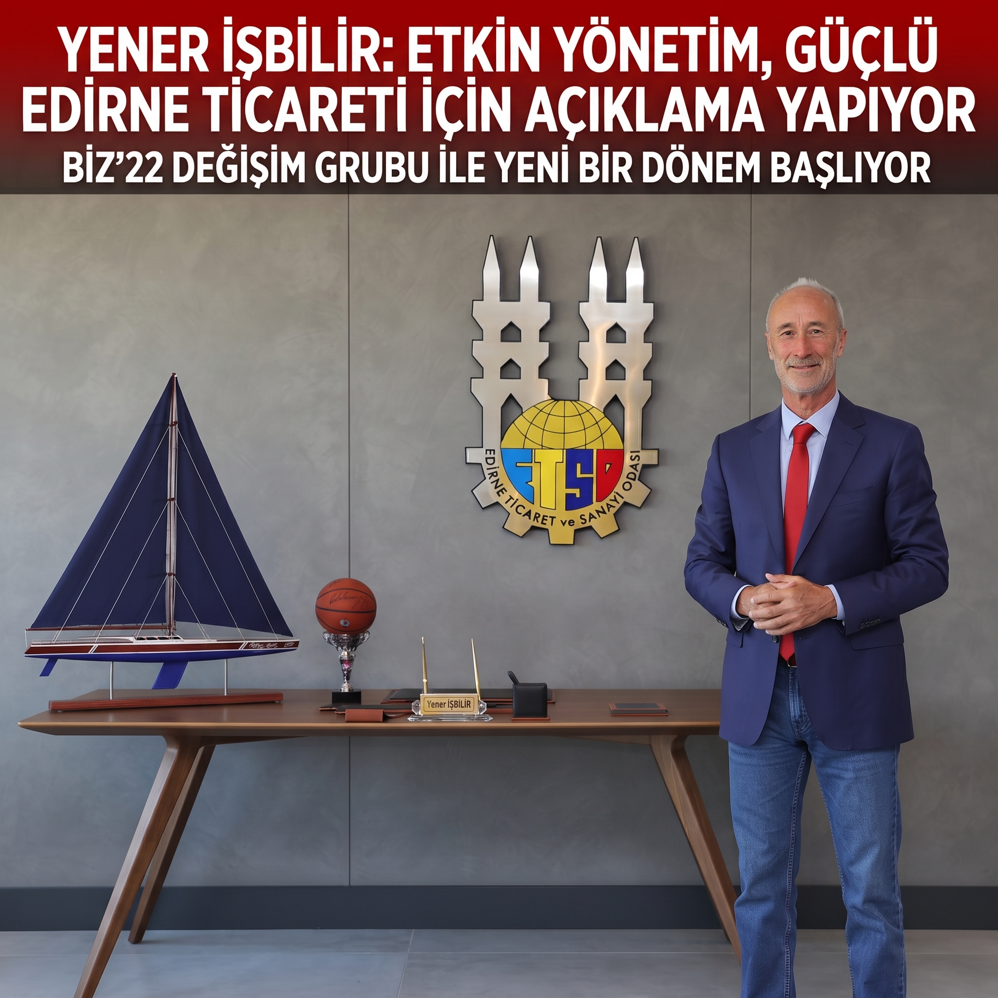 Yener İşbilir ETSO seçimlerine aday