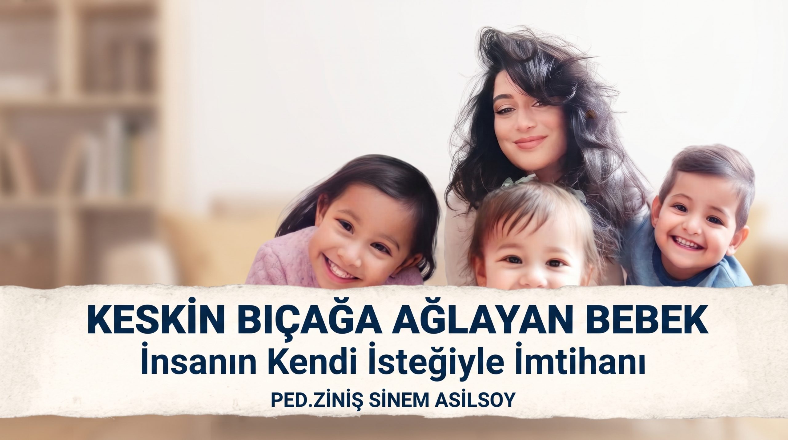 Keskin bıçağa ağlayan bebek