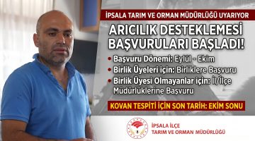 Arıcılık desteklemesi uyarısı: Başvurular başladı