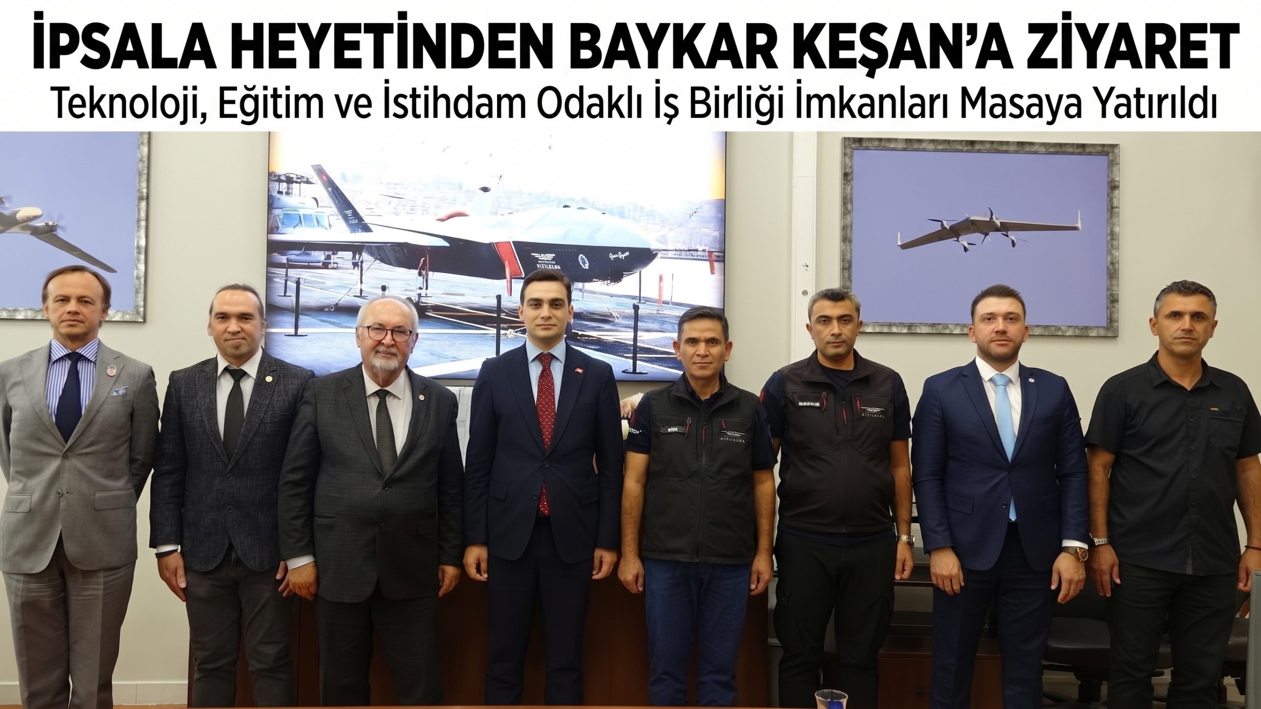 BAYKAR Keşan Eğitim ve Uçuş Merkezi’ne ziyaret