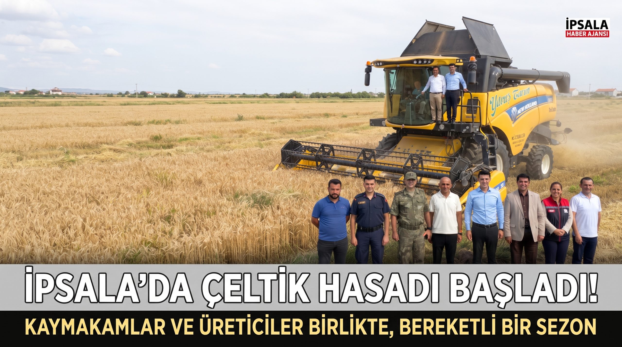 İpsala Kaymakamı Güzel tarlaya indi
