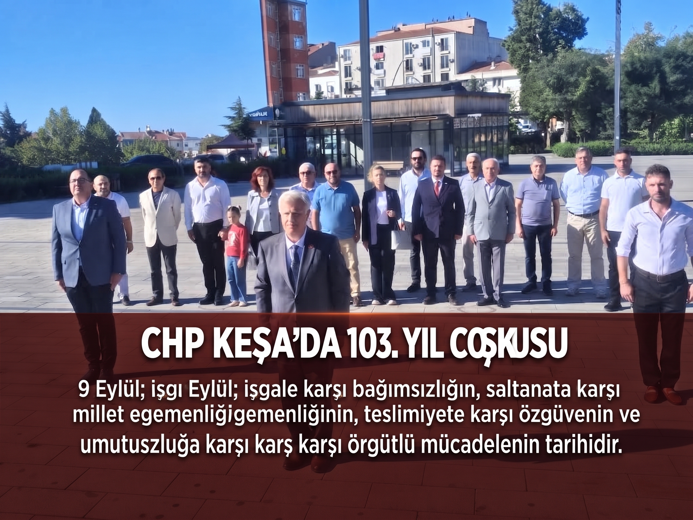 CHP’nin 103.kuruluş yıldönümü kutlandı