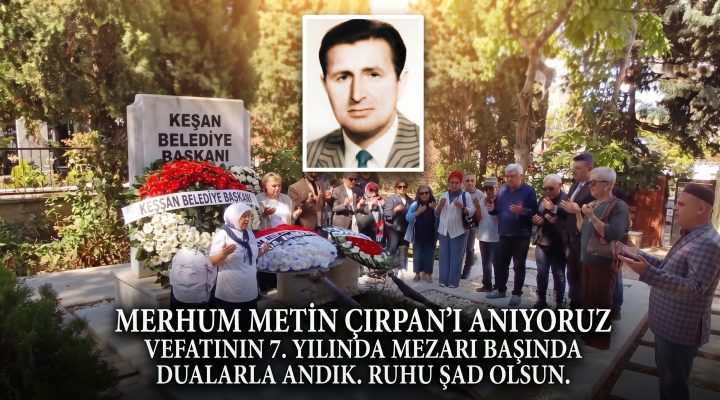 Metin Çırpan vefatının yıldönümünde mezarı başında anıldı