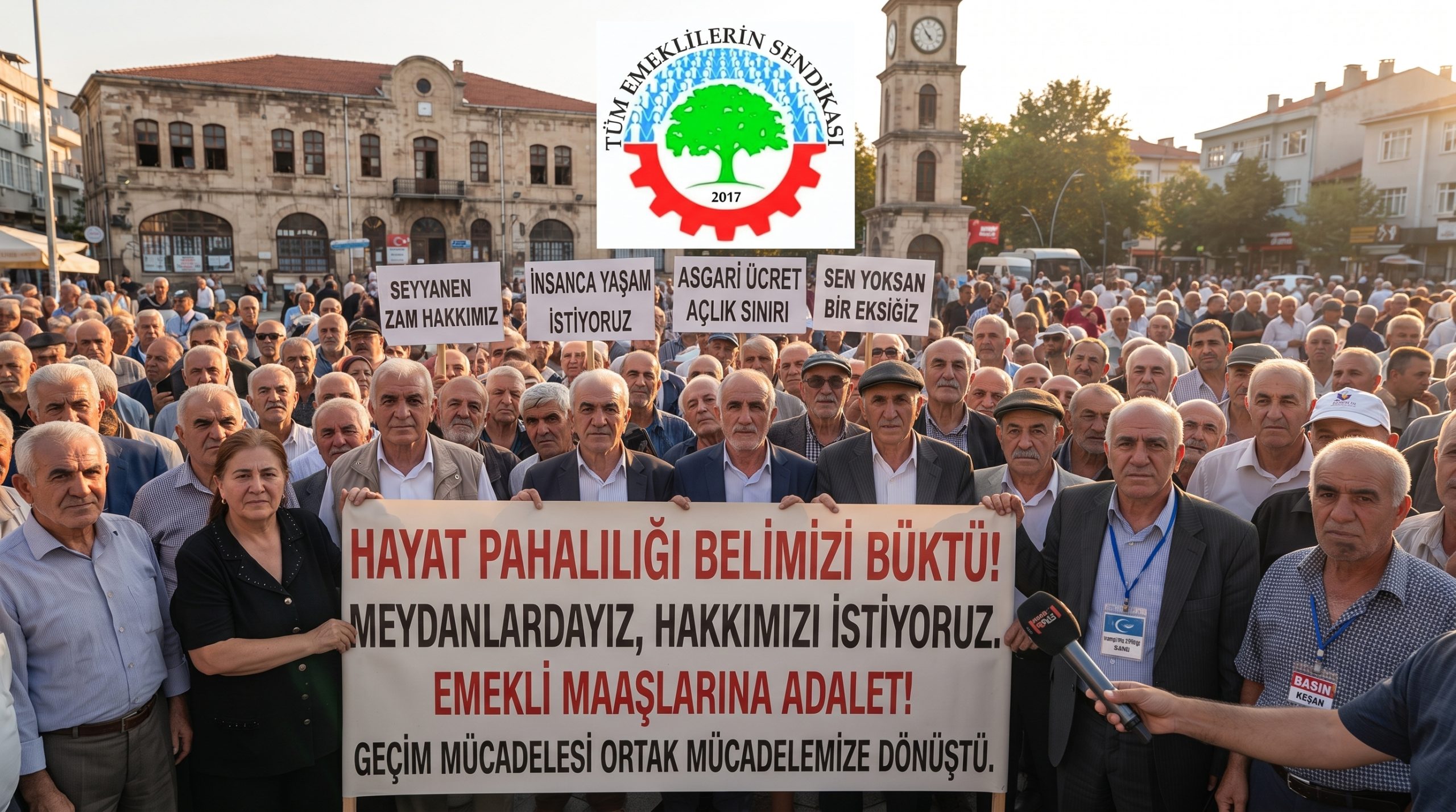 “Geçinemiyoruz, 25 Eylül’de eski Tekel Meydanı’ndayız!”