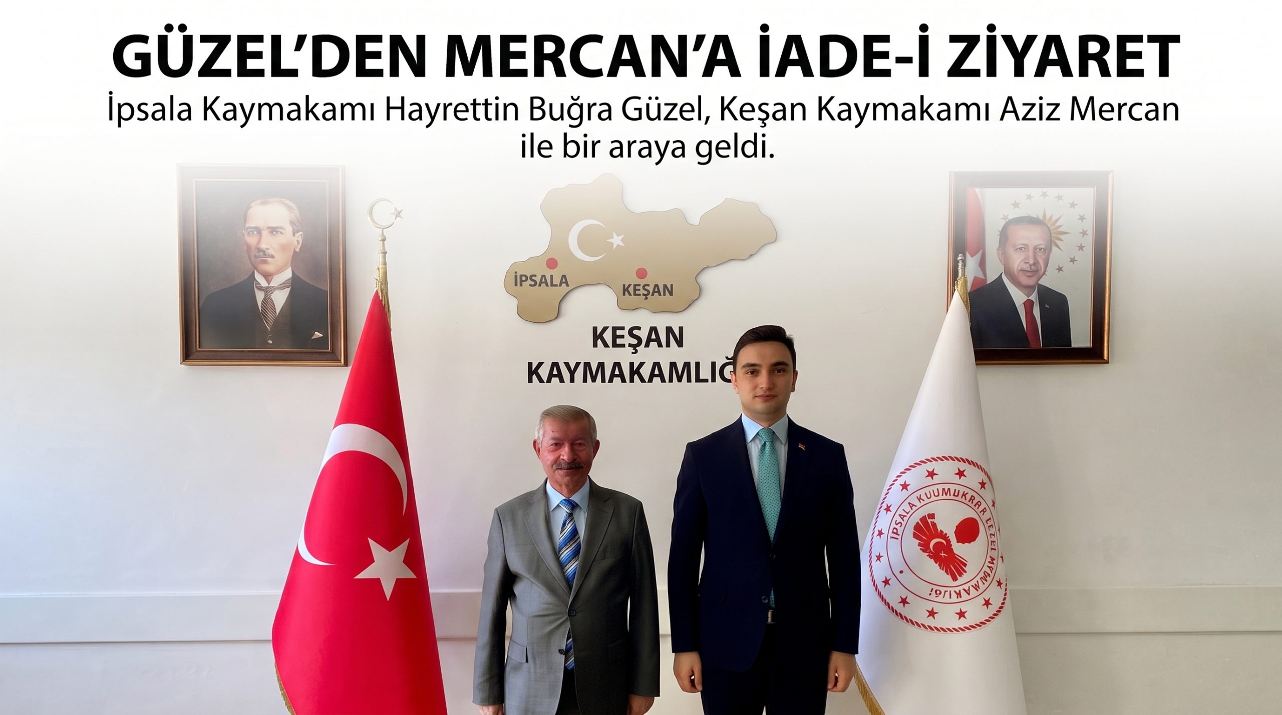 Güzel’den Mercan’a iade-i ziyaret