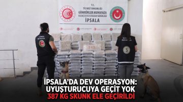 İpsala Gümrük Kapısı’nda büyük operasyon