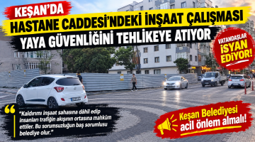 Kaldırım kaldırıldı vatandaş şikayetçi