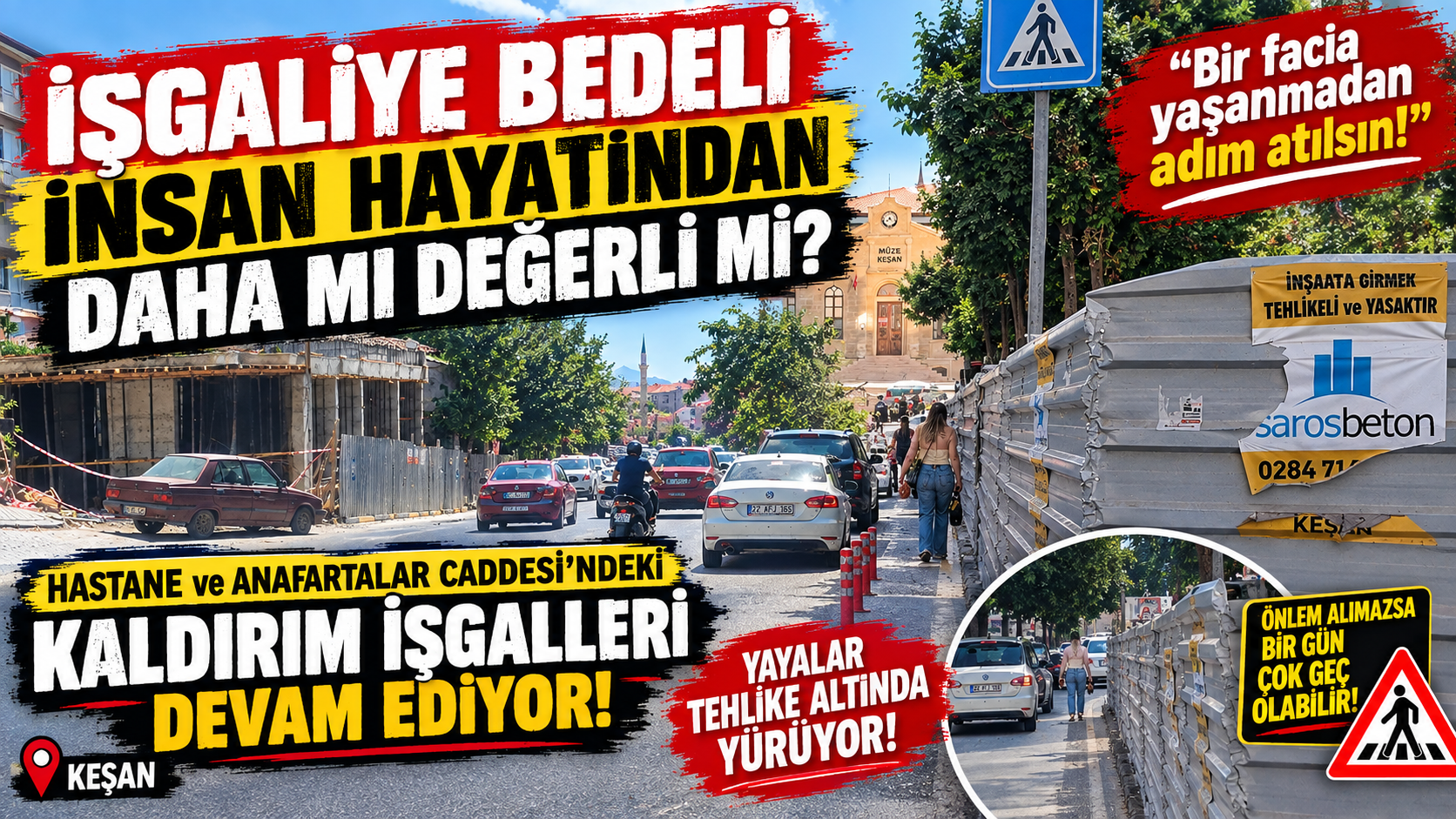 İşgaliye bedeli insan hayatından daha mı değerli?