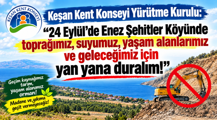Şehitler Köyü’nde omuz omuza olalım