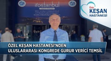 Kemal Kef’ten Uluslararası Kongrede gurur verici temsil