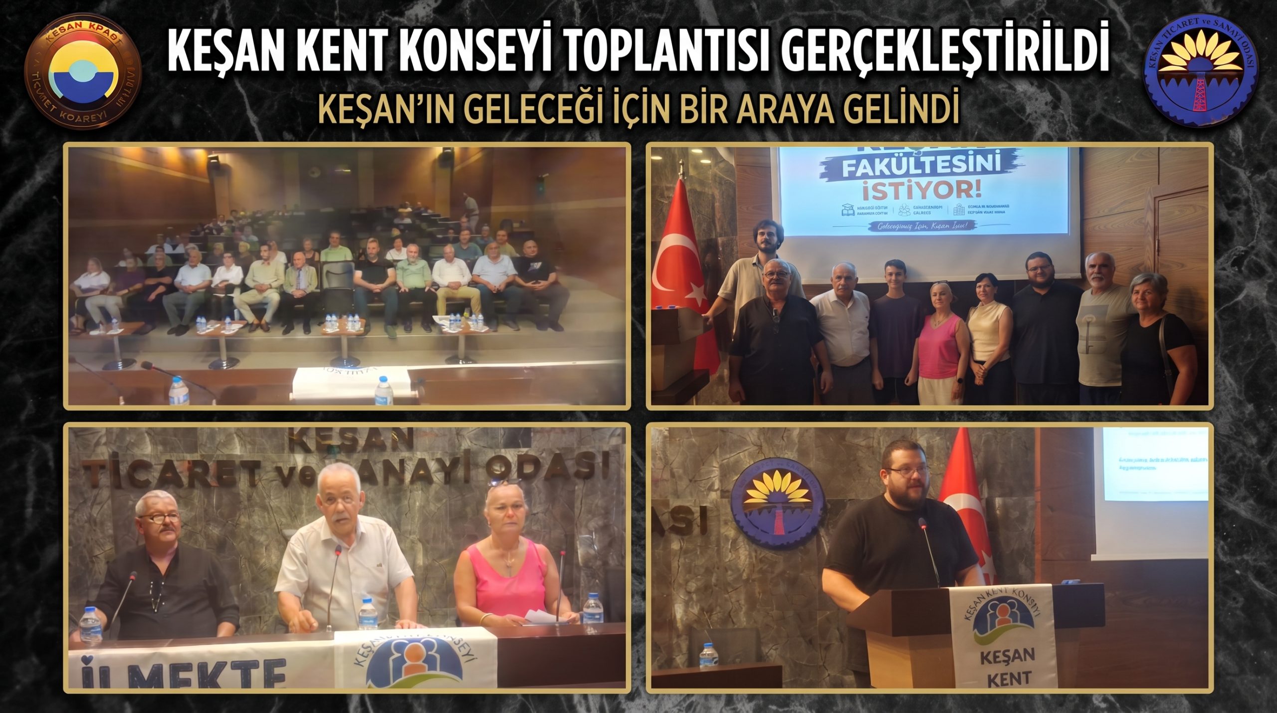 Keşan’ın geleceği İçin Keşan bir araya geldi