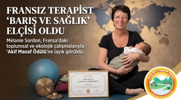 “Akif Manaf Sağlık ve Barış Ödülü” Şimdi de Fransa’da