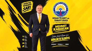 Mehmet Kabakan Keşan TSO Başkanlığı’na aday
