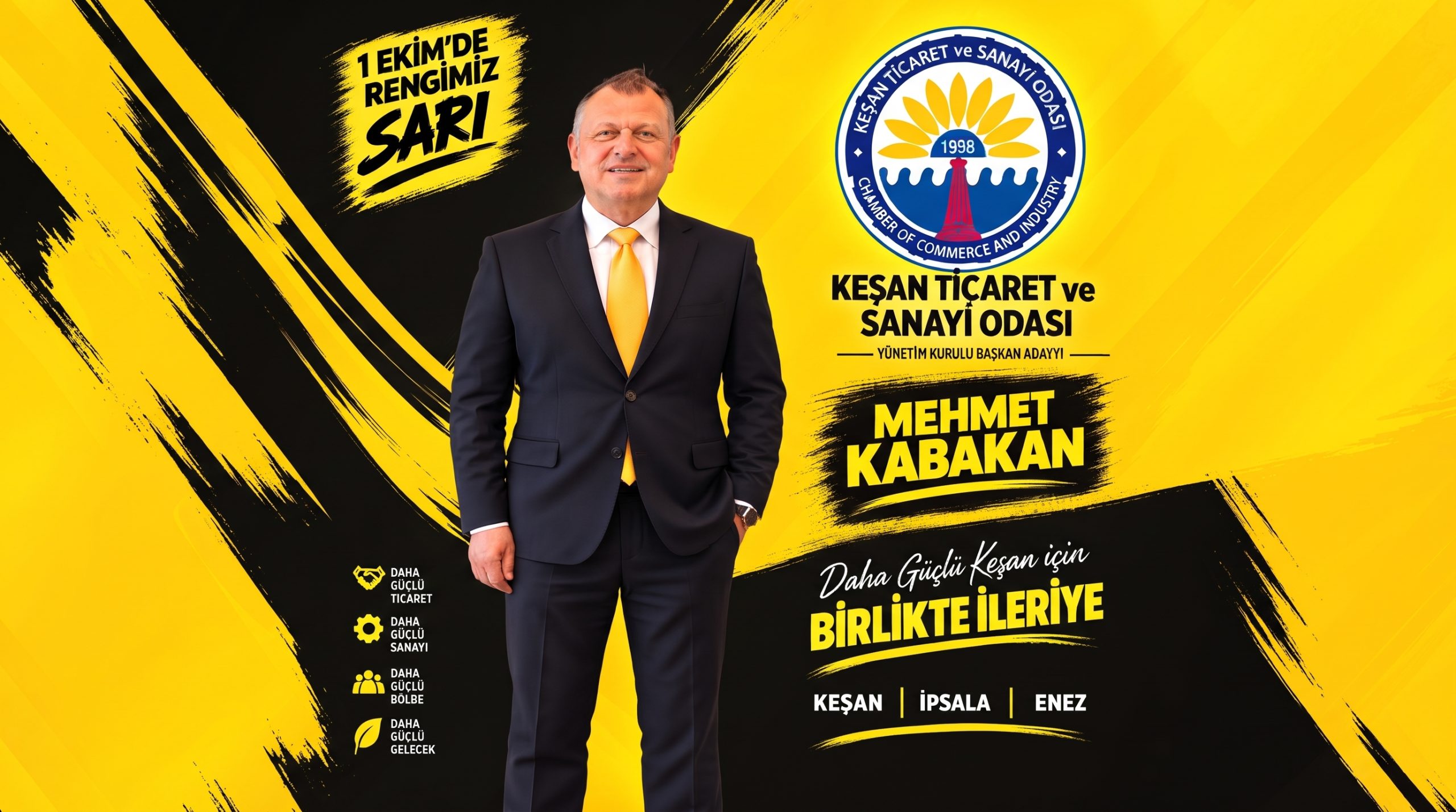 Mehmet Kabakan Keşan TSO Başkanlığı’na aday